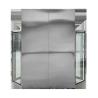 double door pass box cargo access air shower pass box for food processing industry led electronics factories