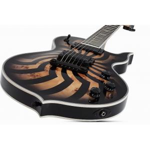 Custom Wylde Audio Odin Grail Charcoal Burst Buzzsaw Electric Guitar Accept OEM