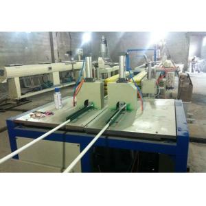 Daul Line Rigid Pvc Pipe Manufacturing Machine , PVC Pipe Plants 2*8m/Min