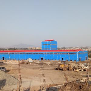 China Custom Steel Structure Workshop with PVC Windows and H Frame wholesale