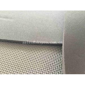 China Super Stretch Anti Skid 2mm Neoprene Shark Skin Rubber SBR CR Embossing Soft Black supplier