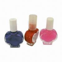 Water-based Nail Polish, Available in Various Colors, with FDA- and EEC-certified