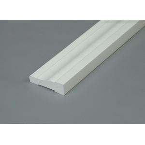 China Termite - Proof PVC Decorative Mouldings / Colonial Casing White Vinyl PVC Mouldings supplier