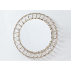 China Classical Color Round Metal Framed Wall Mirror For Home Decoration wholesale