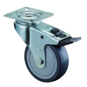 China Apparatus Castor Swivel Casters With Brakes Locking Wheels supplier