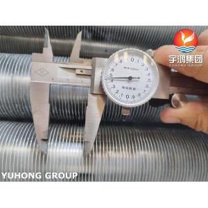 China ASTM A249 TP304L L Type Finned Tube With AL1060 Fins For Waste Heat Recovery Units wholesale