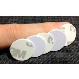 125Khz smart tags/RFID label PVC with 3M glue 20mm with T5557/5567 100pcs/a lot