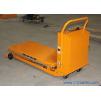 China 800w Small Portable Scissor Lift Jack Mobile Hydraulic Platform 916x610mm on sale