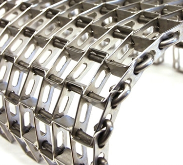 -30°C To 400°C Wire Mesh Conveyor Belt SS304 Flat Wire Conveyor Belt