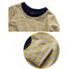 Camisas listradas dos meninos T do algodão, roupa do algodão para bebês de 2