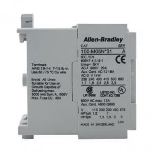 China Allen Bradley 100 Series 3 Pole Contactor 100-M05N31 230V AC Coil 30A 15KW 7.5KW supplier