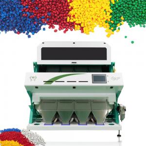 256 Channels with Toshiba Camera PET ABS PVC Scrap Plastic Flakes Color Sorting Machine