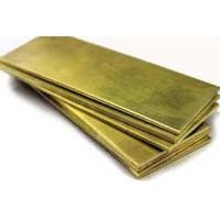 China 14mm 10mm Brass Plate H62 Mill Polished Surface For Industrial on sale