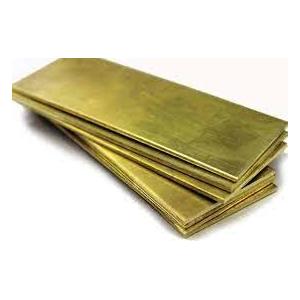 14mm 10mm Brass Plate H62 Mill Polished Surface For Industrial