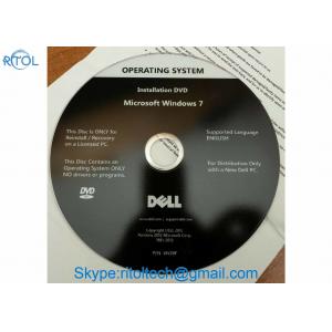 China Dell Microsoft Windows 7 Professional 64 Bit Sp1 Installation Win 7 Pro And Driver Dvd supplier