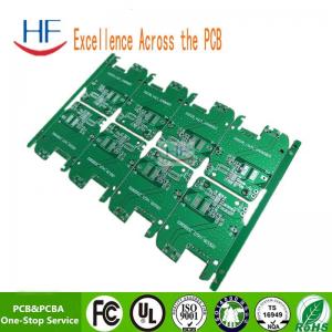 China Round 1oz Copper PCB Board Black Green Oil Drilling Printed Circuit Board supplier