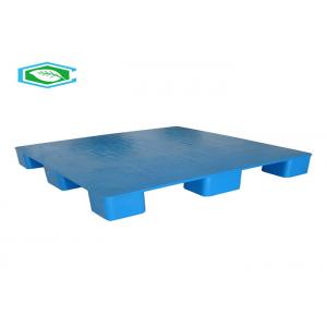 China Blue Color Rectangle Euro Lightweight Plastic Pallets With Smooth Surface supplier