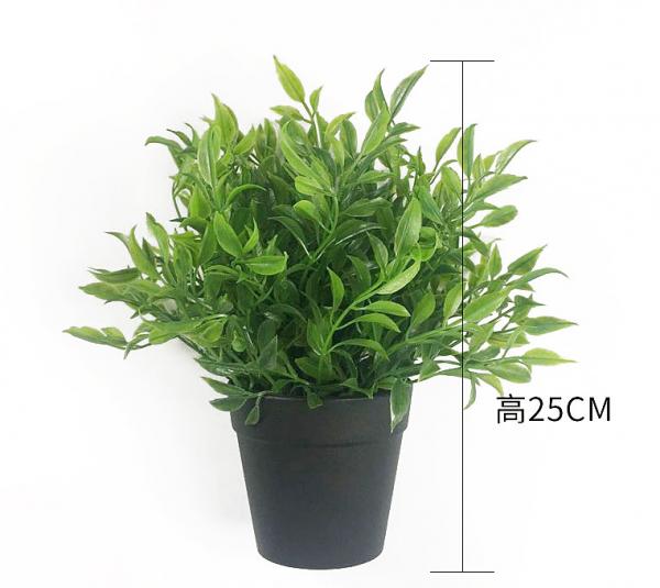 Grass 60cm Little Artificial Potted Floor Plants Home Office Decoration