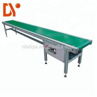 China Double Face Belt Conveyor Belt System DY90 Green Rubber Plastic With Aluminum Alloy on sale