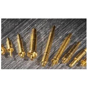 Gold Plated Floating Pogo Pins , Pogo Pin Test Probe 75g Spring Pressure