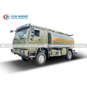 4X4 All Wheel Drive 10cbm 10000liters Refuelling Oil Tank Truck Aircraft Aiviation