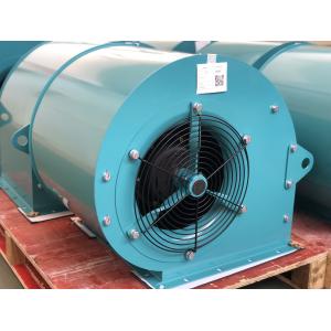 China Single Phase 4 Pole Double Inlet Centrifugal  Fan 10 Inch Blade Converter Cooling supplier