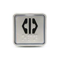 China 32.5mm Square Elevator Control Buttons Push Call LOP With Braille on sale