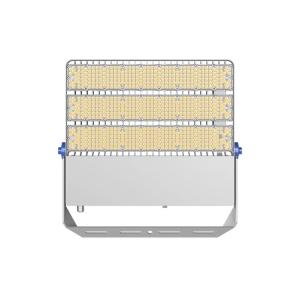 China Calificación marina C5-M IP66 IK10 180LM/W 750W Luz de inundación LED apagable Luz de estadio SAA CB CE ENEC RETILAP INMETRO Certificado 5 años de garantía supplier