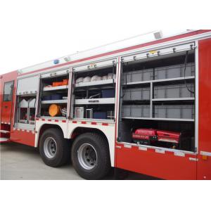 China 265Kg Six Seats 6x4 Drive Fire Equipment Truck which Loaded 168 Sets Fire Equipment supplier