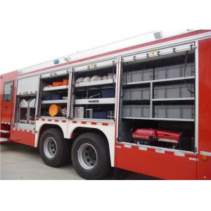 265Kg Six Seats 6x4 Drive Fire Equipment Truck which Loaded 168 Sets Fire Equipment