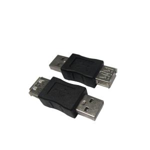 China USB AM to AF Adapter for Computers (Black) easy for installation supplier