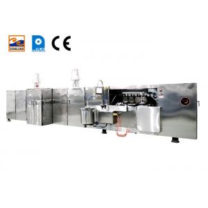 PLC Waffle Basket Production Line Commercial Wafer Biscuit Making Machine