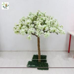 UVG CHR037 White cherry blossom trees Wedding Tree Centerpieces home garden use