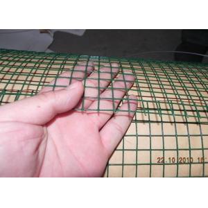 China Dark Green  Welded Wire Mesh Electro Galvanized Steel Grid Surface Passivation Construction supplier