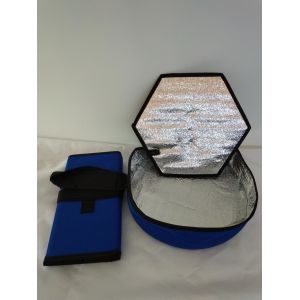 Foldable Custom Insulated Lunch Cooler Bag Seat 600D Polyester Fashionable