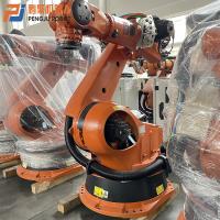 China KR210 Palletizing Robot with Used Kuka Robot and 2700 Mm Maximum Reach Industrial Robot Handling Palletizing Casting on sale