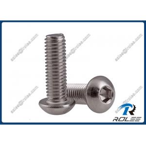 A2/A4/18-8/316 Stainless Steel Socket Button Head Cap Screws