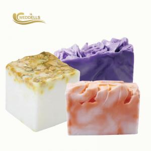 China Purple Color Natural Body Soap Bar Fragrance Natural Lavender Soap For Moisturising supplier