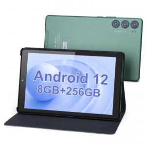 Android 12 Tablet 9" Tablet PC 256GB Memory With 800x1280 IPS Screen Resolution Powered By Quad Core CPU Dual SIM