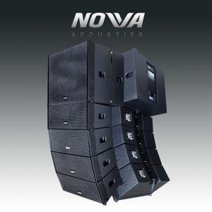 20KHz 400W 8" Active Line Array Sound System For Club / Installation, Black and white color available