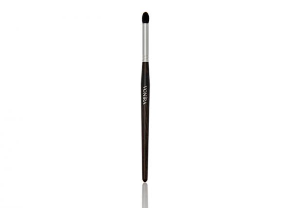 Precise Gray Squirrel Hair Eye Blending Crease Brush With Luxury Ebony Handle