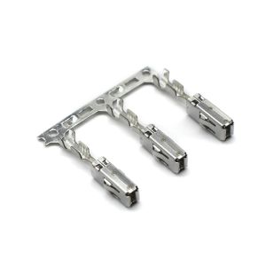 China ISO9001:2015 Certified Brass Pin Terminal with Brass Tin Plating and Coated Tin Surface for Automotive Electrical Applications wholesale