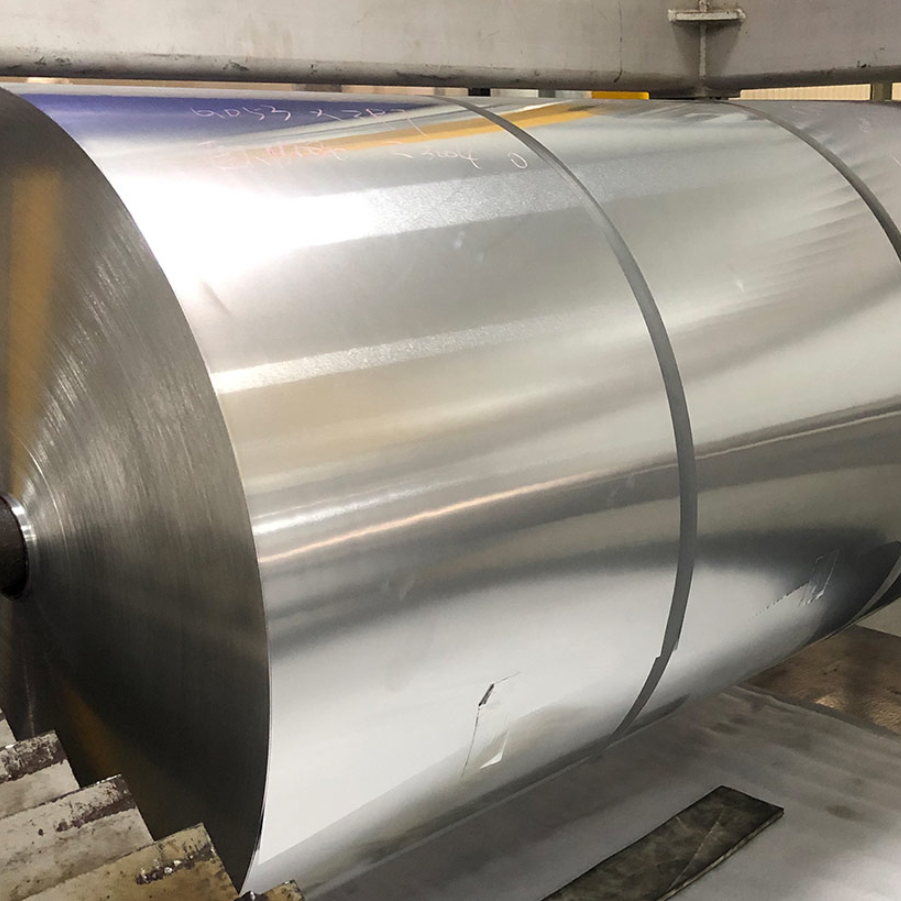 China Aluminum Alloy 8011 Aluminum Foil (0.02–0.04mm, Customizable Width, Double-Sided Reflective Layer) for Automotive Insulation Pad wholesale