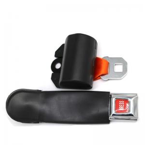 Automobile Seat Belts Car Seat Buckle Belt 45# Steel And ABS Polyester Material
