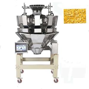 China 7 Inch HMI Chips Multihead Weigher Packing Machine Multi Language wholesale