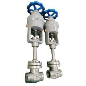 L'urgence de GNL a coupé le type valve cryogénique de soudure d'acier inoxydable de valve