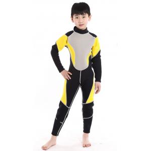 children wet diving suit 3mm long sleeve neoprene diving wet suit