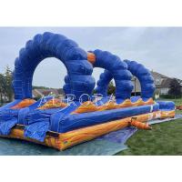 China Factory Price Inflatable Lava Slip N' Slide Water Slide Park For Kids Adults on sale