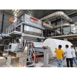 China Crescent Former Facial Tissue Making Machine 5-50T/D 800-1600 M/Min supplier
