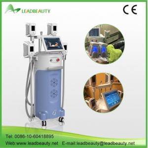 China 4 handles fat freezing Cryolipolysis cold body sculpting machine supplier